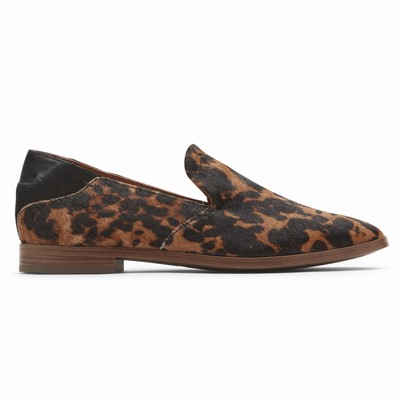Rockport Perpetua Mokassins Damen Leopard CMR-126875